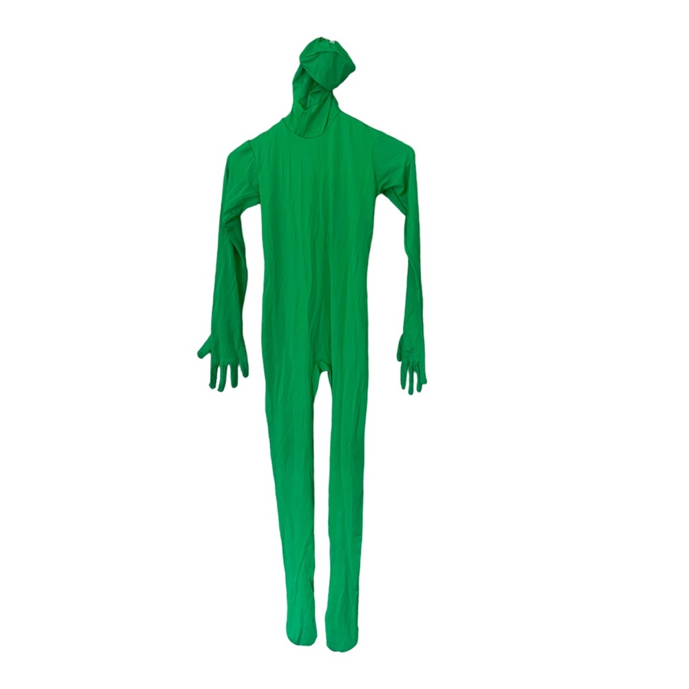 Morphsuits Green Morphsuit full body suit from head to toe, M ages 12+ Halloween